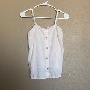 Never worn white tank